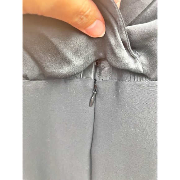 Alexander Wang Black Drape Corset Night Out Dress - Picture 8 of 11